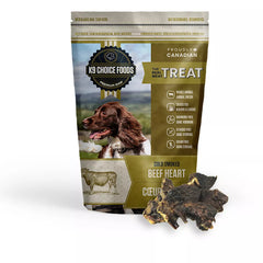 K9 Choice Foods Raw Dog Food - Cold Smoked Beef Heart