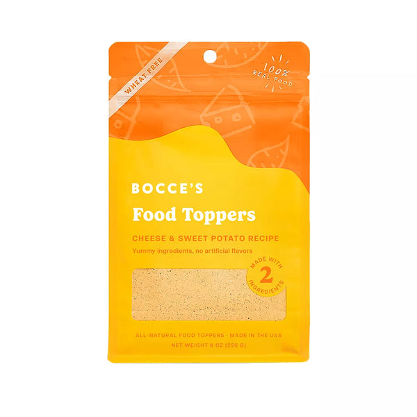 Bocce's Bakery Food Topper - Cheese & Sweet Potato