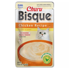 Inaba Churu Adult Lickable Cat Treat Bisque - Chicken