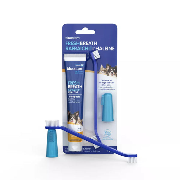 bluestem® Oral Care Kit for Dogs and Cats - Chicken Flavour