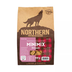Northern Mini Mix 'Oh Canada!' Biscuits Dog Treat - Bacon & Poutine