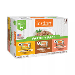 Instinct® Adult Wet Cat Food - Flaked, Variety Pack, 12 ct., 2.2 Lb.
