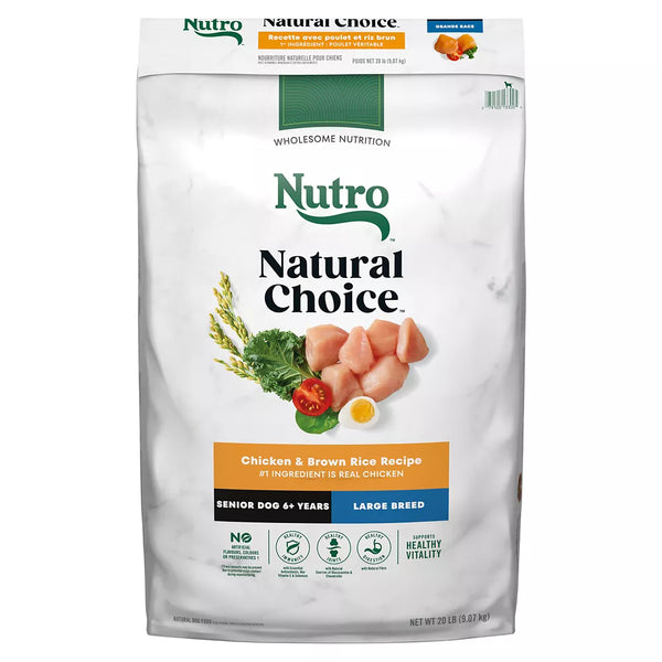 Nutro Natural Choice Large Breed Senior Dry Dog Food - Chicken