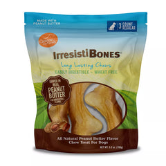 Canine Naturals Irressitibone Adult Dog Treats - Peanut Butter, 3pk
