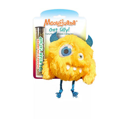 Meowijuana® Yellow Monster Cat Toy