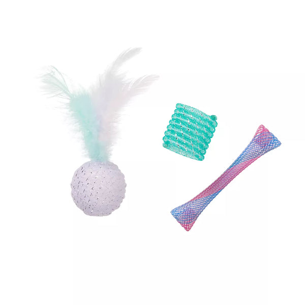 Whisker City® Mesh Ball Cat Toys, 2 Count