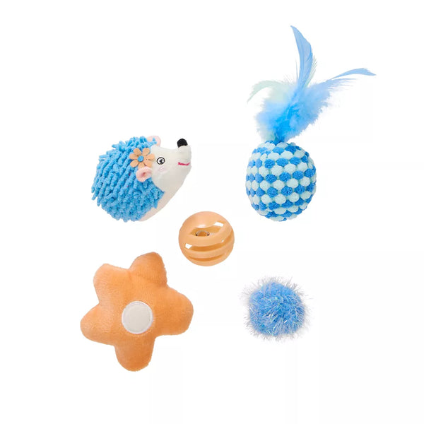 Whisker City® Whisker City Mesh Ball Cat Toys, 5 Count