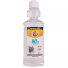 Arm & Hammer Fresh Breath Dental Water Additive for Adult Cats, 10 oz