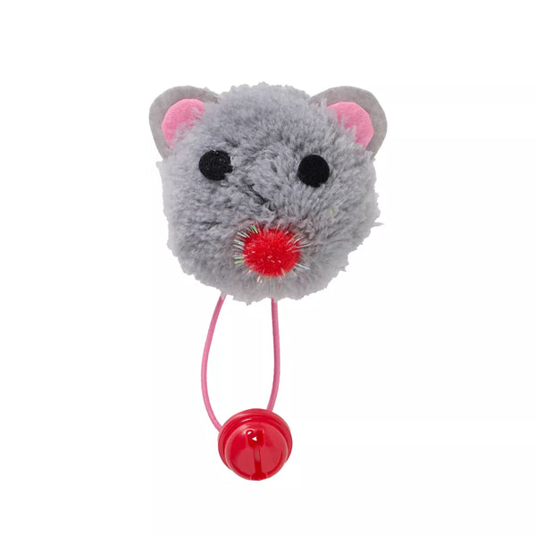 Whisker City® Plush Mouse Head Cat Toy