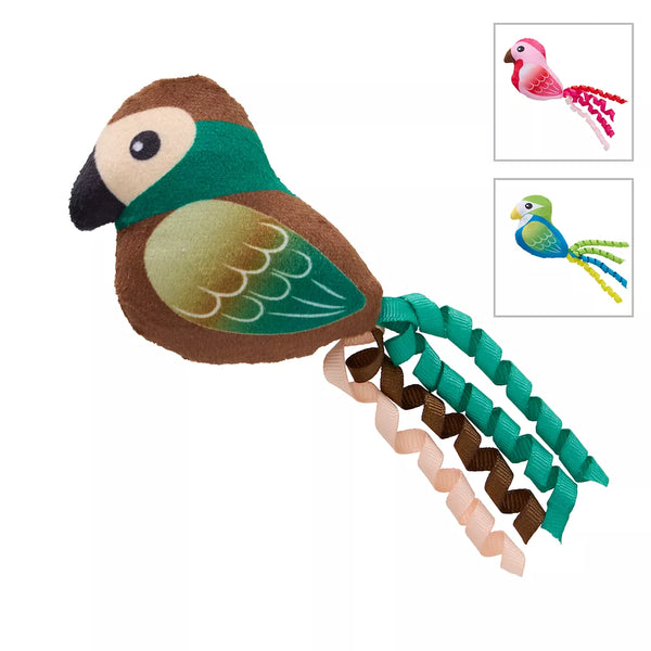 Whisker City® Plush Bird Cat Toy