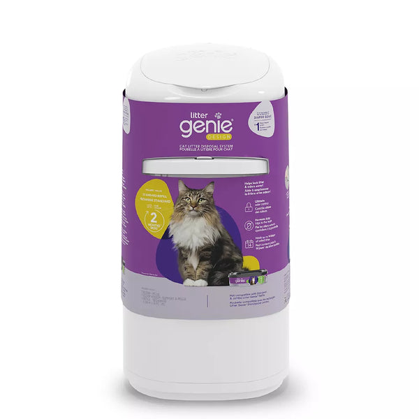 Litter Genie Design Cat Litter Disposal System - White