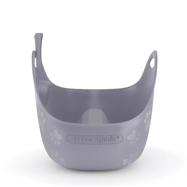 Litter Genie Cat Litter Box with Scoop - Silver