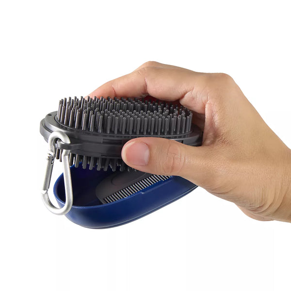 Arcadia Trail® Portable Brush w/Flea and Tick Tools