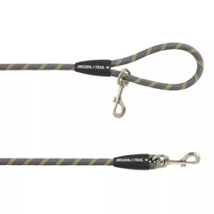 Arcadia Trail® Grey Reflective Multi-Use Rope Leash, 15 ft