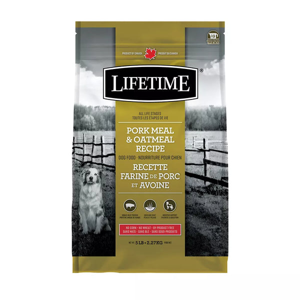 Lifetime Skin & Coat All Stages Dry Dog Food - Pork