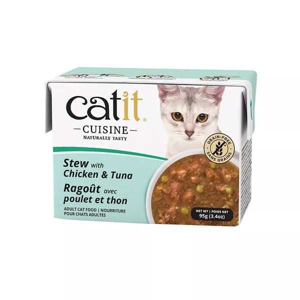 Catit Cuisine Wet Cat Food Supplement - Stew, 95g