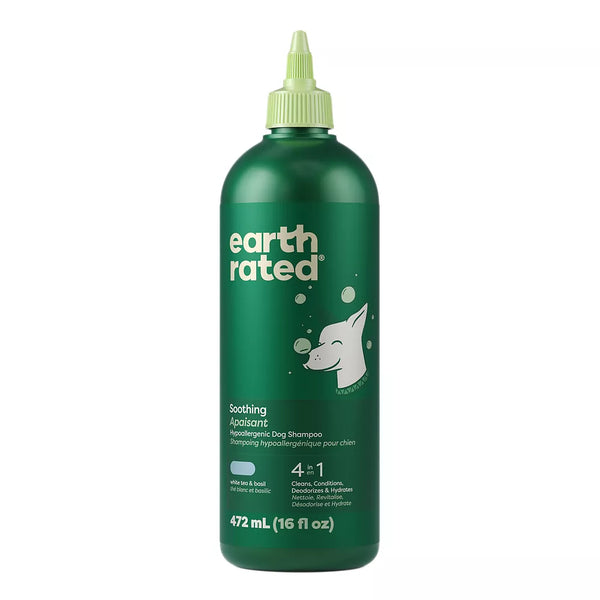 Earth Rated 3-in-1 Short-Haired Dog Shampoo, White Tea & Basil Scent