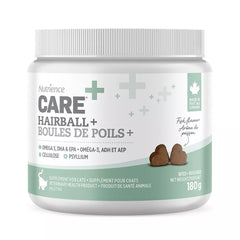 Nutrience Care® Hairball+ Supplement Bites for Cats - Fish, 180 g