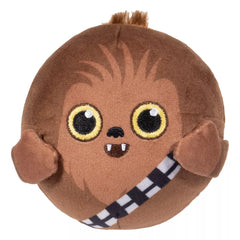 Disney Star Wars Chewbacca Crinkle Squeaker Plush Dog Toy
