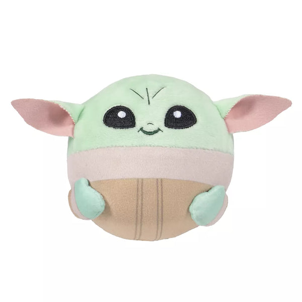 Disney Star Wars Grogu Crinkle Squeaker Plush Dog Toy