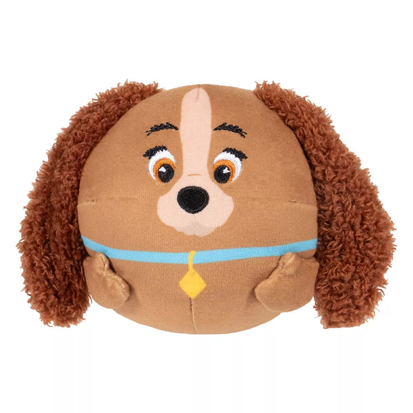 DISNEY Lady Crinkle Squeaker Plush Dog Toy