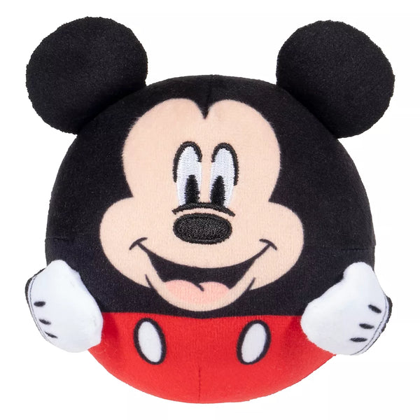 DISNEY Mickey Mouse Crinkle Squeaker Plush Dog Toy