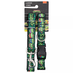 Buckle-Down Teenage Mutant Ninja Turtles Dog Collar and Leash Set