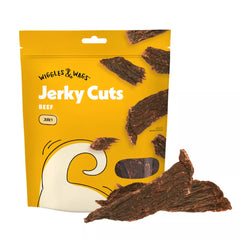 Wiggles and Wags Beef Jerky Cuts Dog Treats 8 OZ