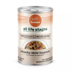Canidae All Life Stages Chunky Stew Toppers All Life Stage Wet Dog Food - Multi-Protein & Vegetable