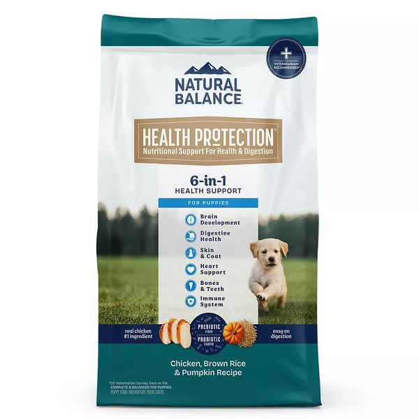 Natural Balance Health Protection Puppy Dry Dog Food - Chicken, Brown Rice & Pumpkin