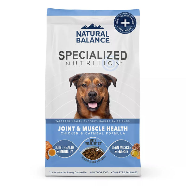 Natural Balance Specialized Nutrition Joint & Muscle Health Adult Dry Dog Food - Chicken & Oatmeal