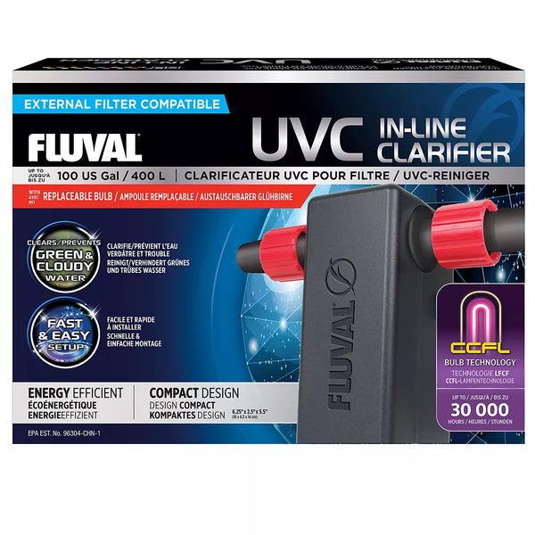 FLUVAL UVC In-Line Aquarium Clarifier