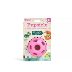 WOOF Birthday Pupsicle Treat Dispensing Dog Toy