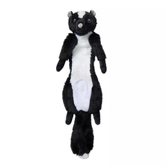 Joyhound® Crazy Comfy Flattie Skunk Squeaker Crinkle Plush Dog Toy