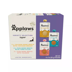 Applaws Cat - Adult, Food Topper, Variety Pack, 6 CT, 18 OZ