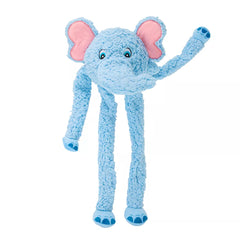 Joyhound® Crazy Comfy Elephant Squeaker Plush Tug Dog Toy