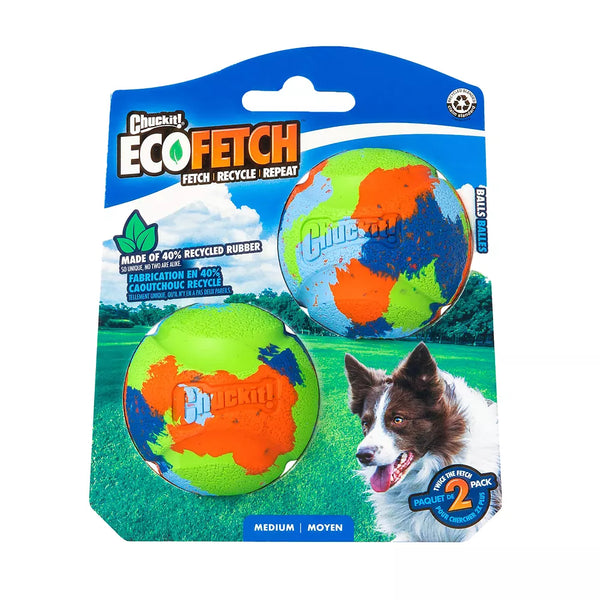 Chuckit!® EcoFetch Balls Dog Toy 2-Pack
