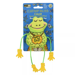 Multipet® Catnip Bliss Party Pad Frog Cat Toy