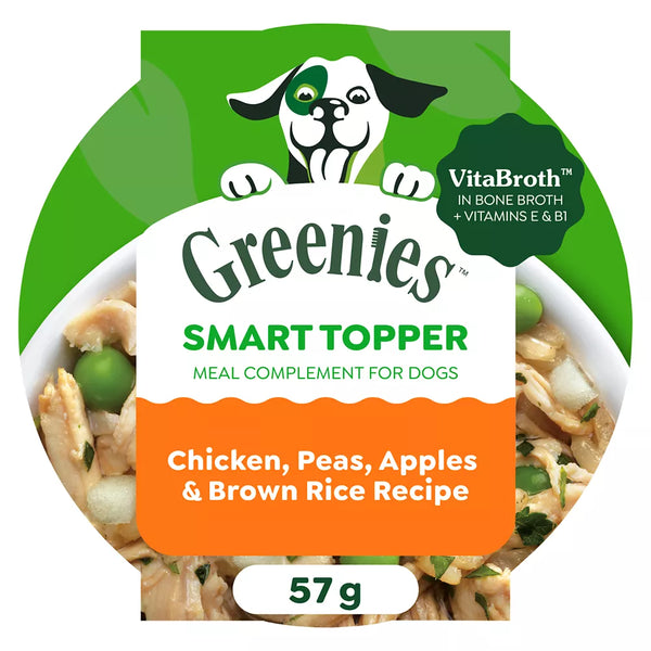 Greenies Adult Wet Dog Food Smart Topper - Duck, Broccoli, Carrots & Barley