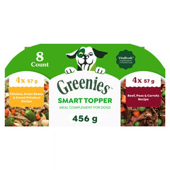 Greenies Adult Wet Dog Food Smart Topper - Variety Pack, 8 Count