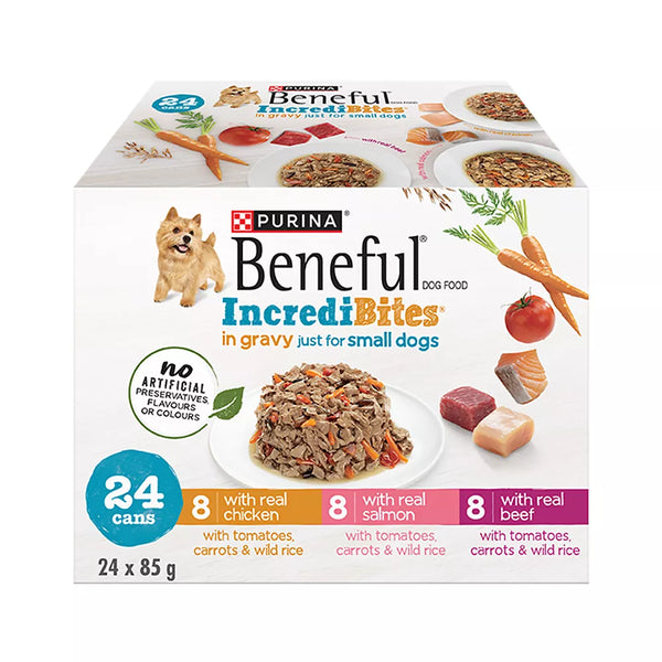 Beneful Incredibites Wet Dog Food Variety Pack - 24 Count