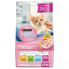 Kitten Chow Dry Kitten Food, Advanced Nutrition - Real Chicken, 5.67 kg