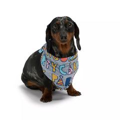 Hotel Doggy Birthday Theme Dog Bandana - Multi Colour