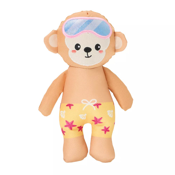 Joyhound® Monkey Water Resistant Squeaker Plush Dog Toy