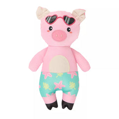 Joyhound® Pig Water Resistant Squeaker Plush Dog Toy