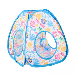 Whisker City® Summer Pop-Up Tent Cat Toy