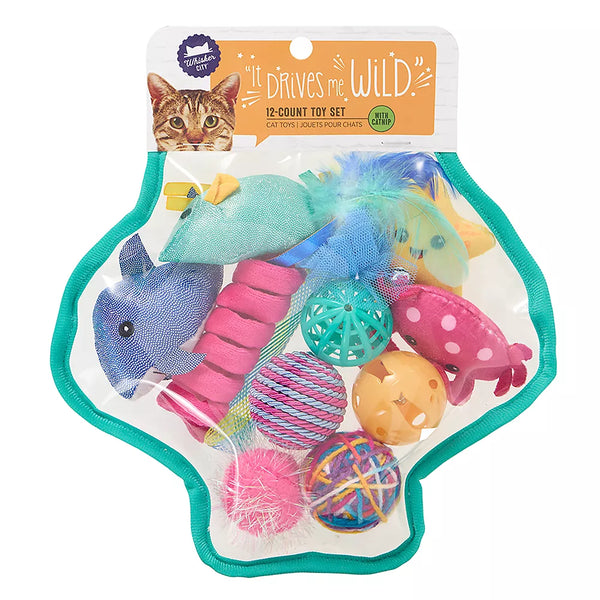 Whisker City® Value Pack of Cat Toys 12 Count