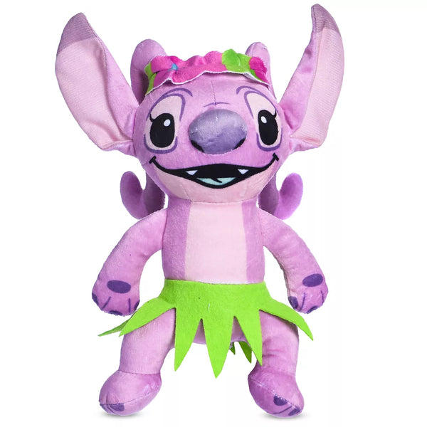 Disney Lilo & Stitch Angel Hula Plush Squeaker Dog Toy
