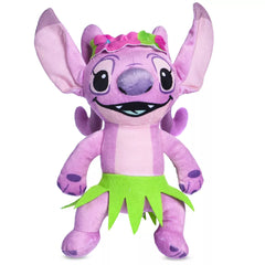 Disney Lilo & Stitch Angel Hula Plush Squeaker Dog Toy