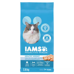 IAMS Adult Dry Cat Proactive Health Healthy Weight  Food - Chicken & Rice